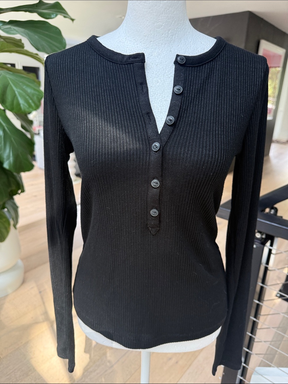 rag & bone The Knit Long Sleeve Henley